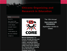 Tablet Screenshot of ca-core.org